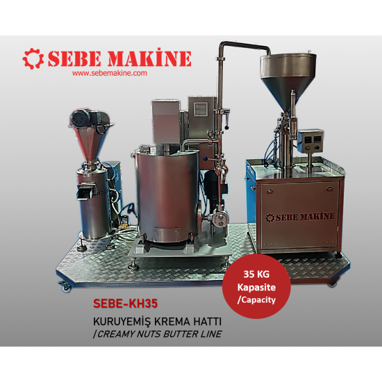 SEBE KH35 Kuruyemiş Krema Hattı